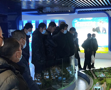 壽光中農三陽栗健核心客戶到集團參觀學習